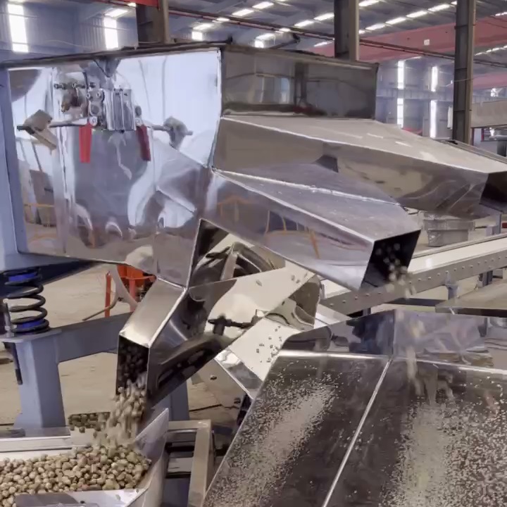 客戶定制525-3振動篩選機(jī) 篩分物料為夏威夷果