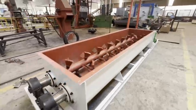 雙軸攪拌螺旋輸送機 雙軸攪拌螺旋輸送機